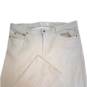 Mac‎ Jeans 5 Pocket Arne Pipe Pants Mens 40x29 Tan Khaki Cotton Blend Causal